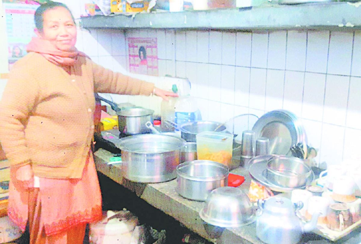 Kalpana Gurung became self-reliant by running the canteen