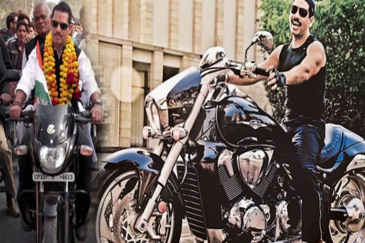 Robert Vadra is fond of luxury bikes, there is some glimpse of the bike