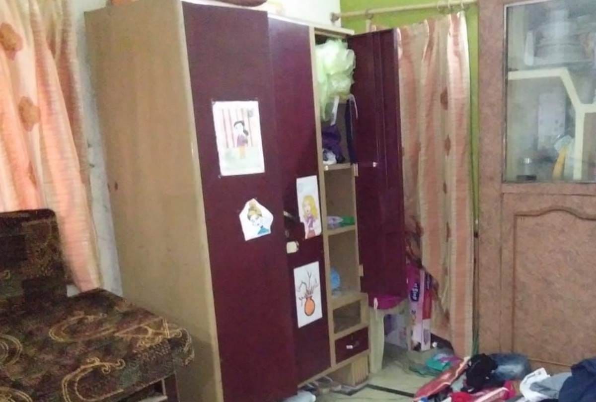 theft in house of businessman in lucknow