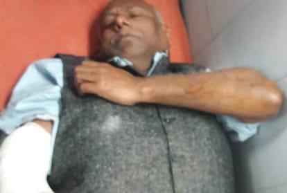 attack on vice chancellor of  BBAU in lucknow