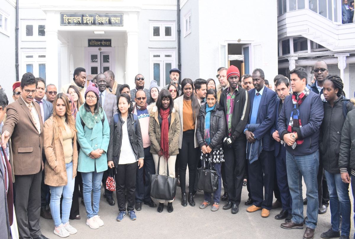 27 countries delegates saw the proceedings of the Himachal assembly