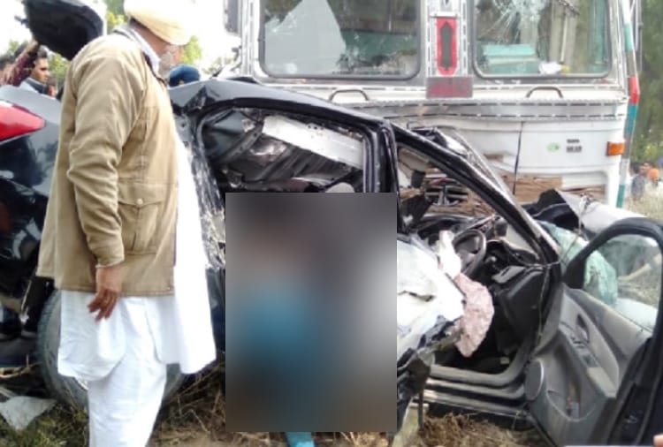 Three friends dead in road accident in Muktsar
