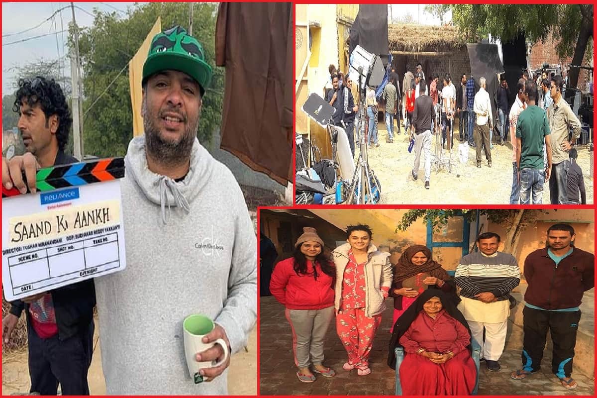 Baghpat, Shooter dadi's biopic Saand ki Aaknh shooting is underway, and Anurag Kashyap arrives