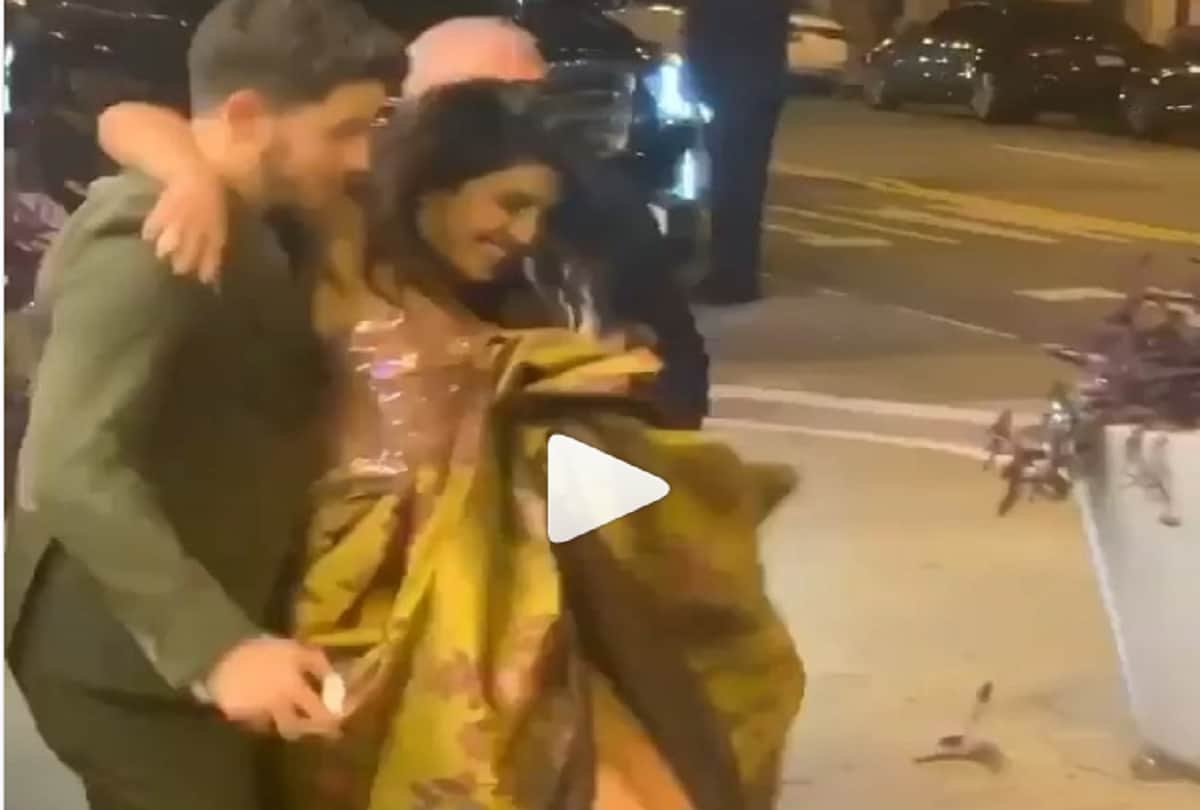 priyanka chopra fell down during film promotion with nick jonas