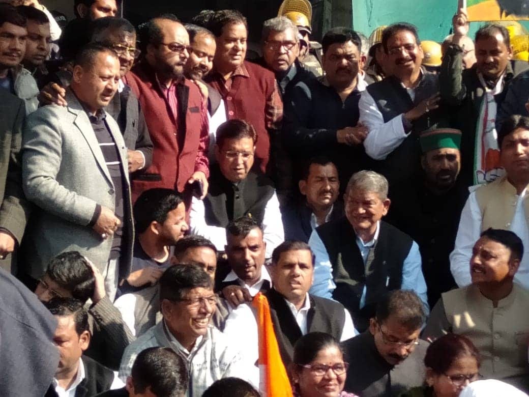 uttarakhand assembly budget session 2019 harish rawat protest
