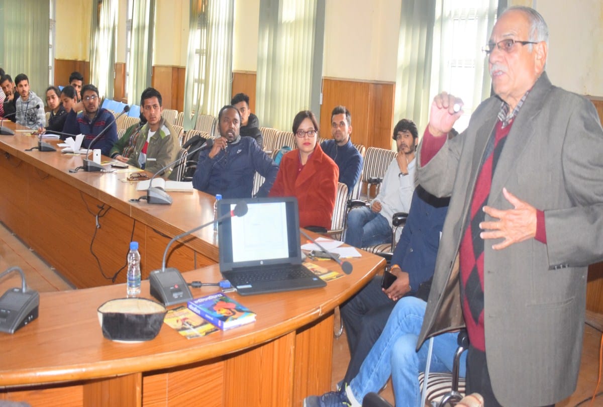 Geological Survey of India, Vijay Mohan Kumar Puri, central university dharmashala