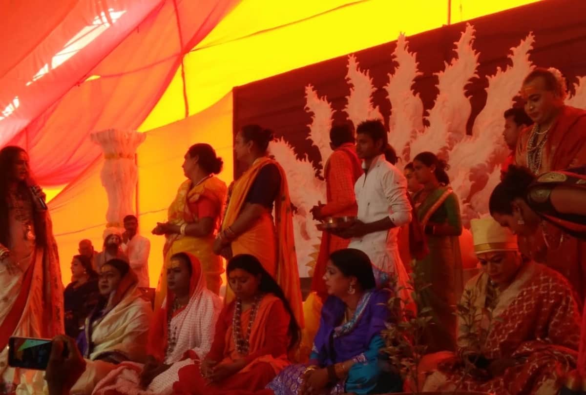 kumbh 2019: five new Mahamandaleshwars pattabhishek in Kannar Akhara