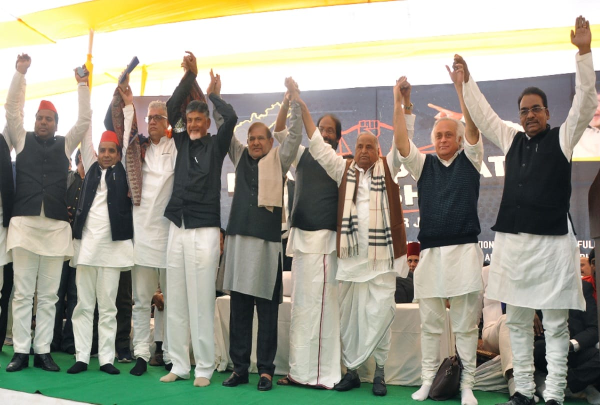 aap host mega opposition rally in delhi today