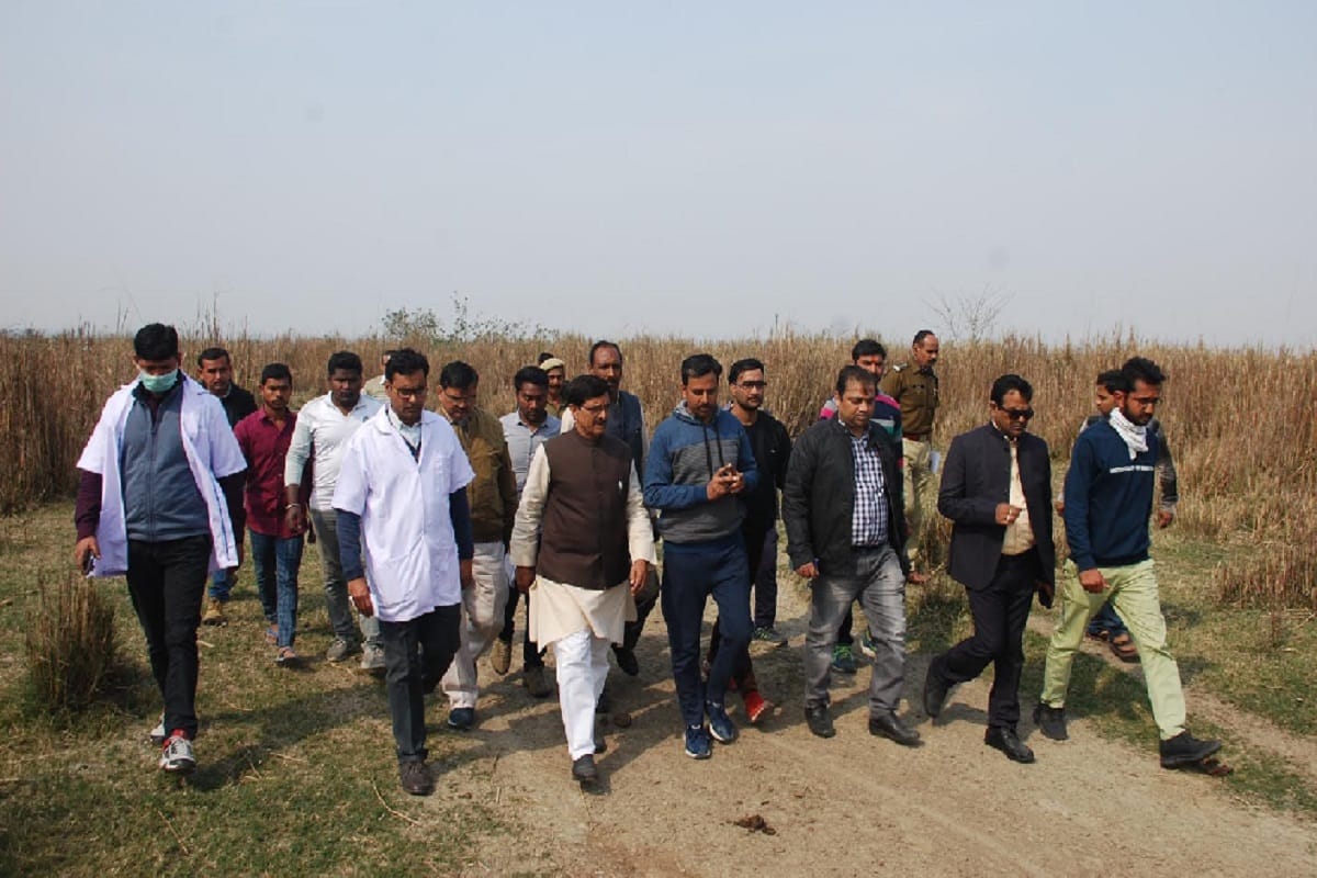 Death of one hundred cow in muzaffarnagar and Fury in the villagers