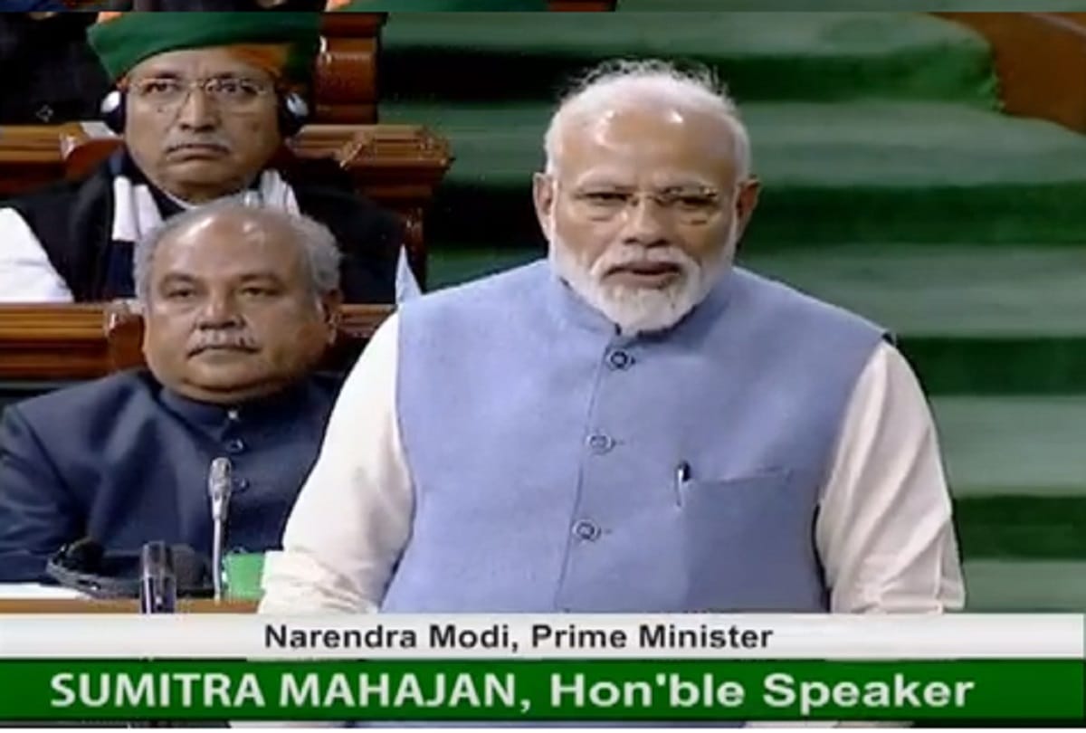 दो सीटों को साध गए पीएम मोदी