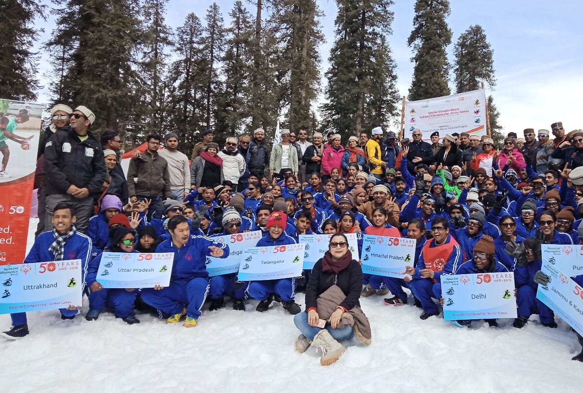 special olympic himachal pradesh winter games in Narkanda
