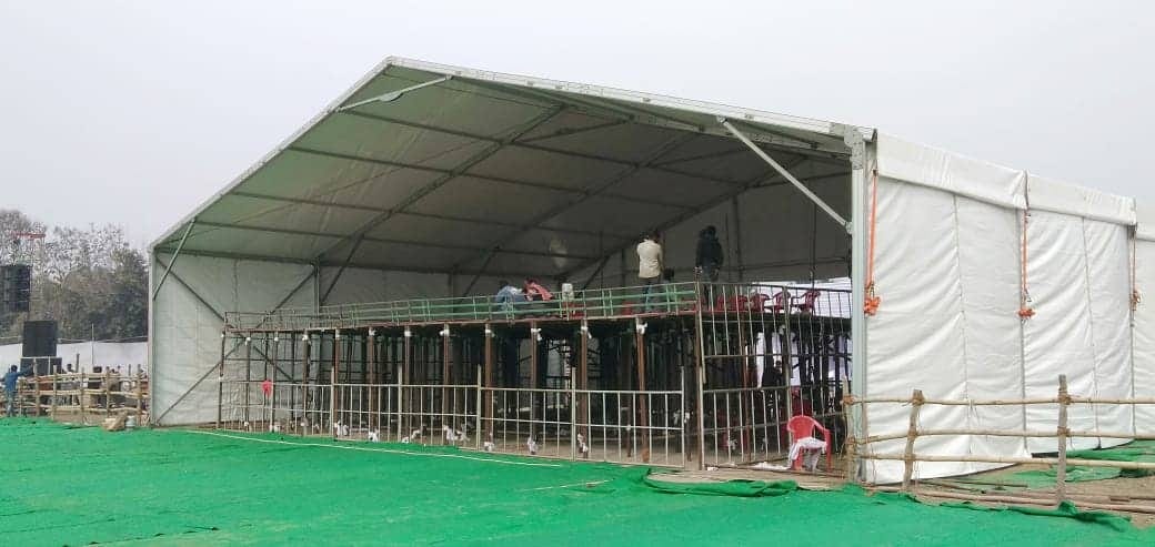 14 February pm modi rudrapur maha rally tight security