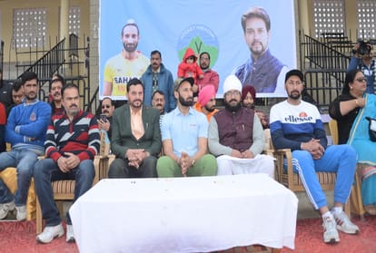 Former Indian Hockey captain and Arjuna awardee Sardar Singh in hamirpur himachal