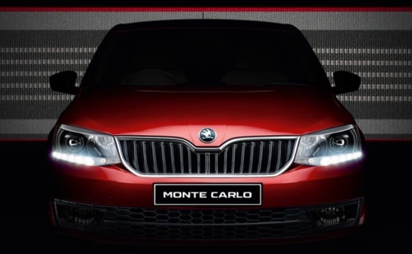 On Valentine Day Skoda Rapid Monte Carlo 2019 Edition launched in India in Flash Red color