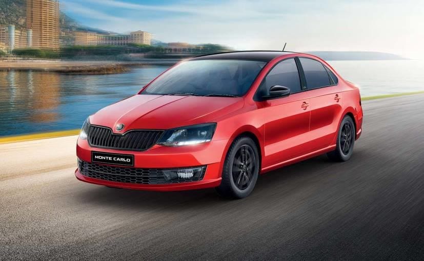On Valentine Day Skoda Rapid Monte Carlo 2019 Edition launched in India in Flash Red color