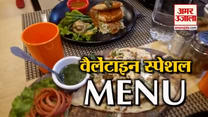 valentine special dishes in play max cafe lucknow