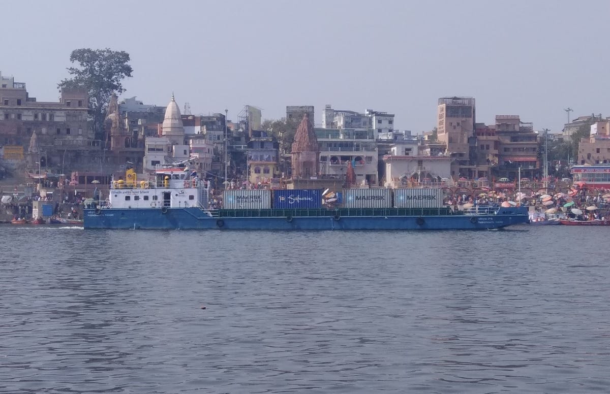 Waterways develop between varanasi to assam from ganga river