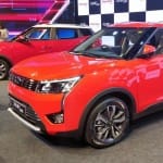 Mahindra XUV300 red color