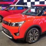 Mahindra XUV300 red color