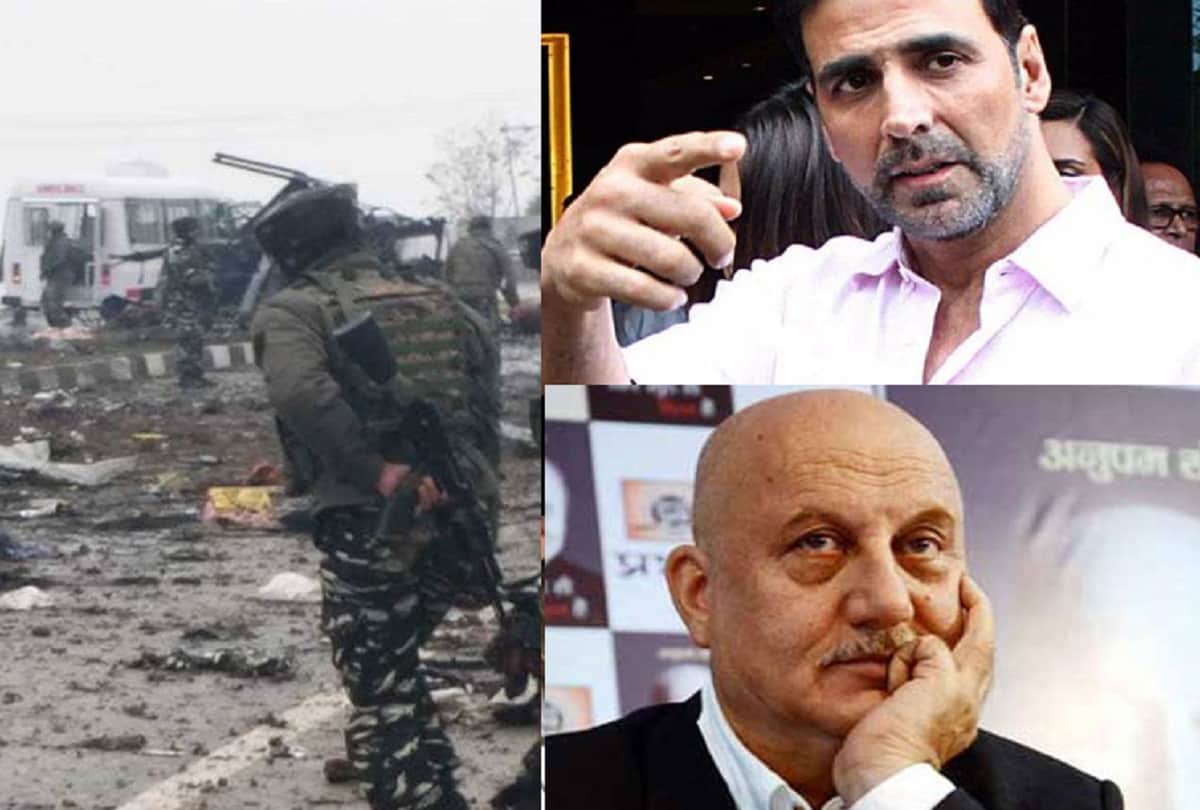 bollywood actors angery over crpf terror attack and comments on twitter