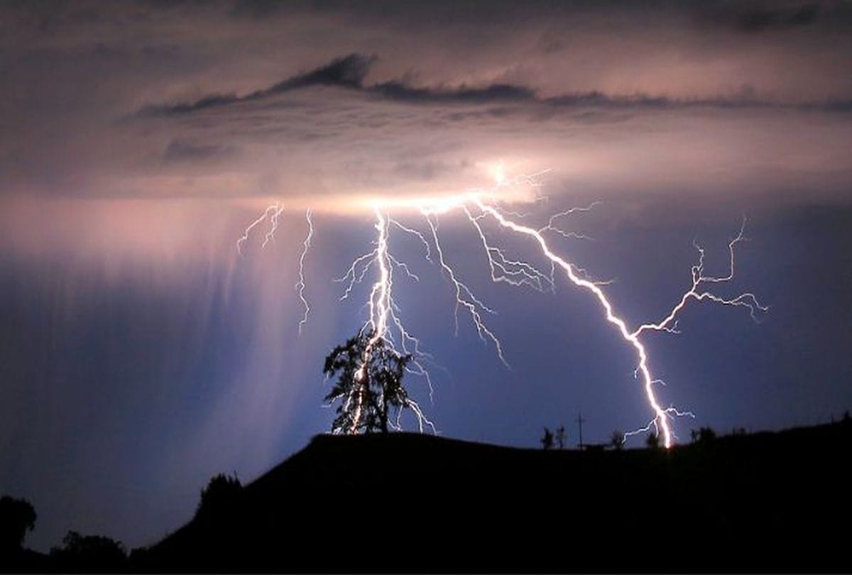 two child death due to lightning in agra