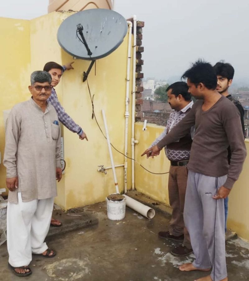 परिषदीय स्कूल में गिरी बिजली, बचे नौनिहाल