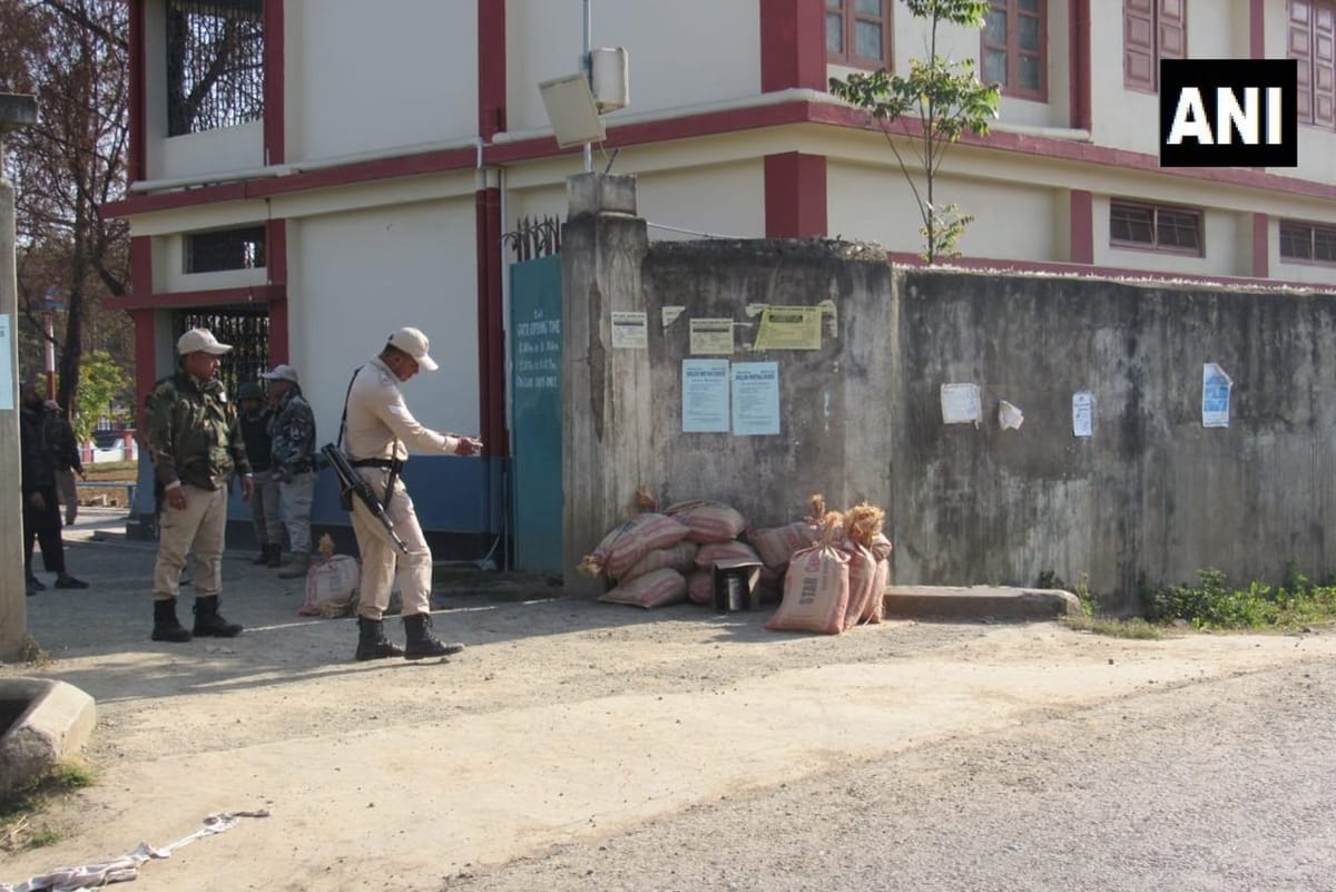 IED bomb found outside a school in Imphals Canchipur