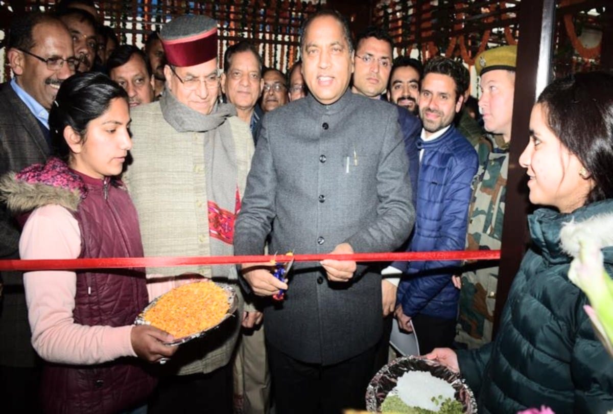 A rich collection of 72,400 books in the new State Library of himachal