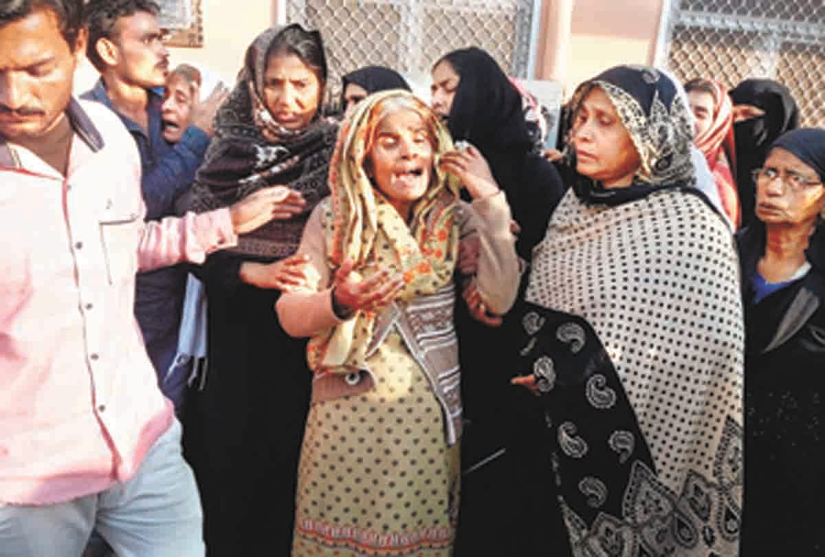 Happiness at the death of a young man in hospital