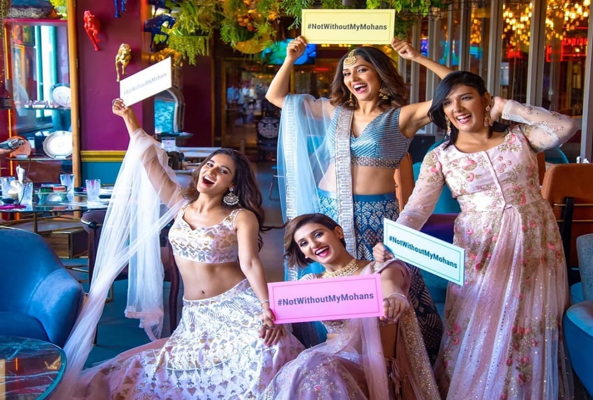 Neeti Mohan shoot Pre-Wedding Photoshoot with Sisters before marriage with Nihaar Pandya