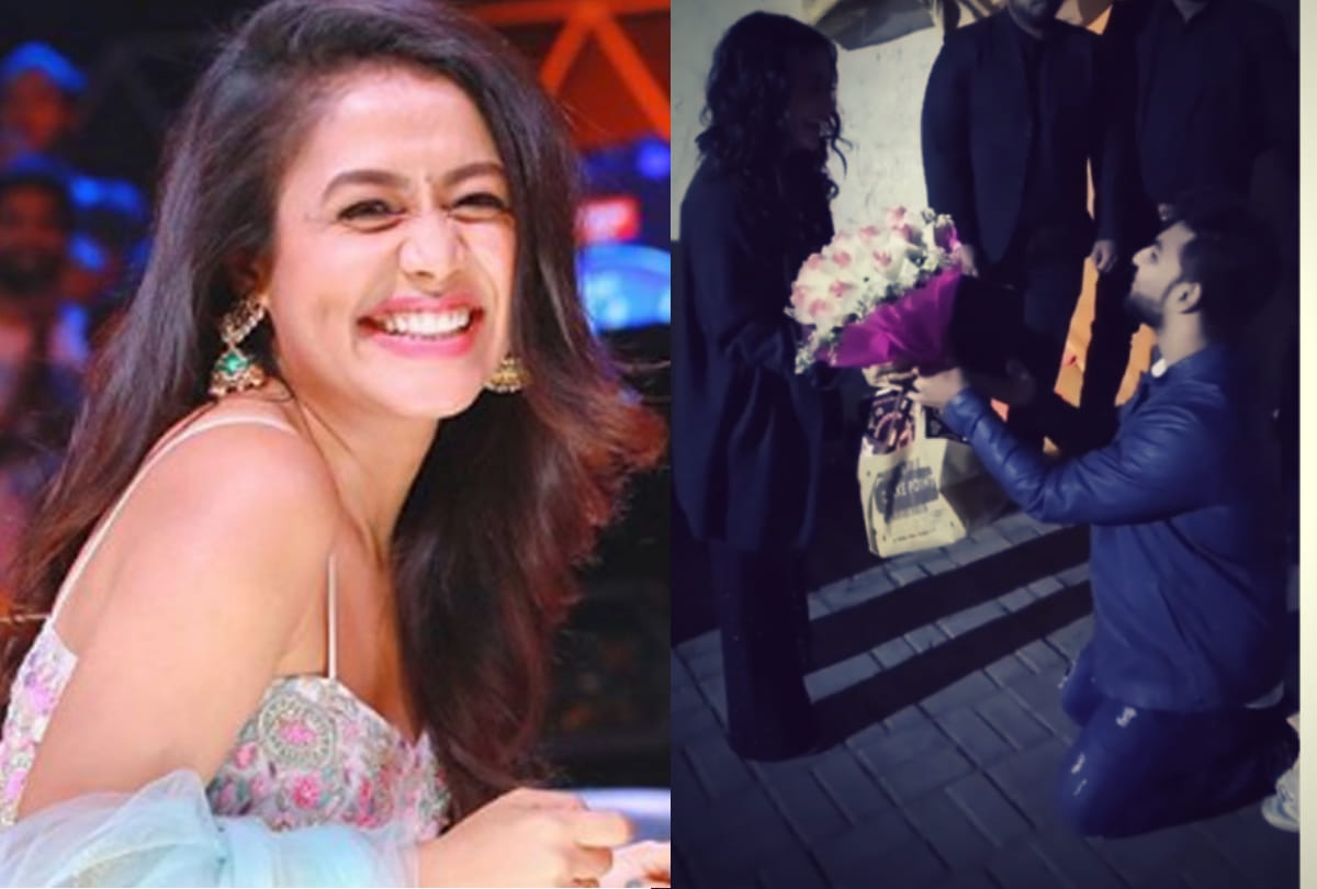 a fan proposed to neha kakkar on valentine day