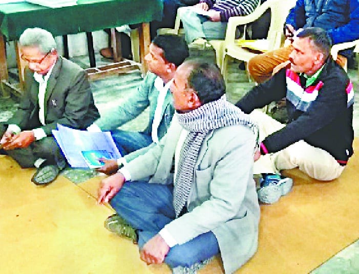 BDC meeting in front of the public meeting