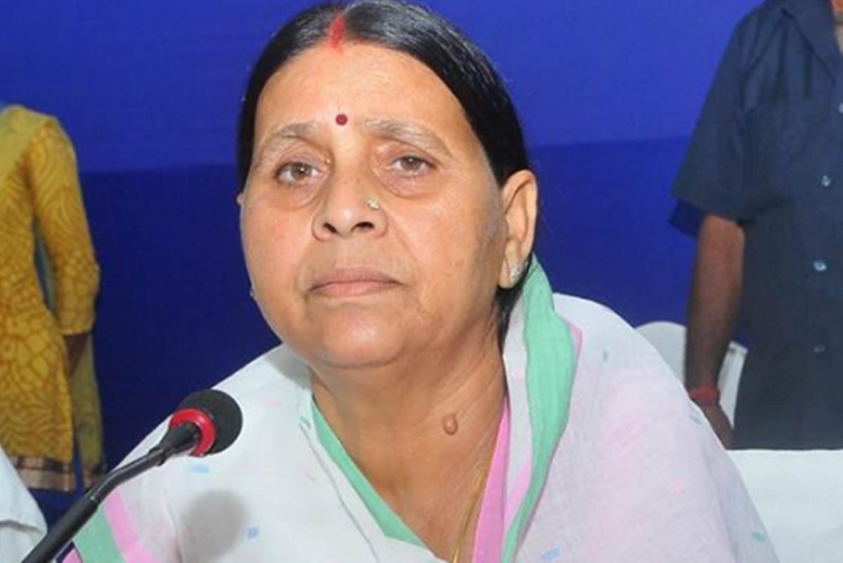 rabri devi targated bihar cm nitish kumar