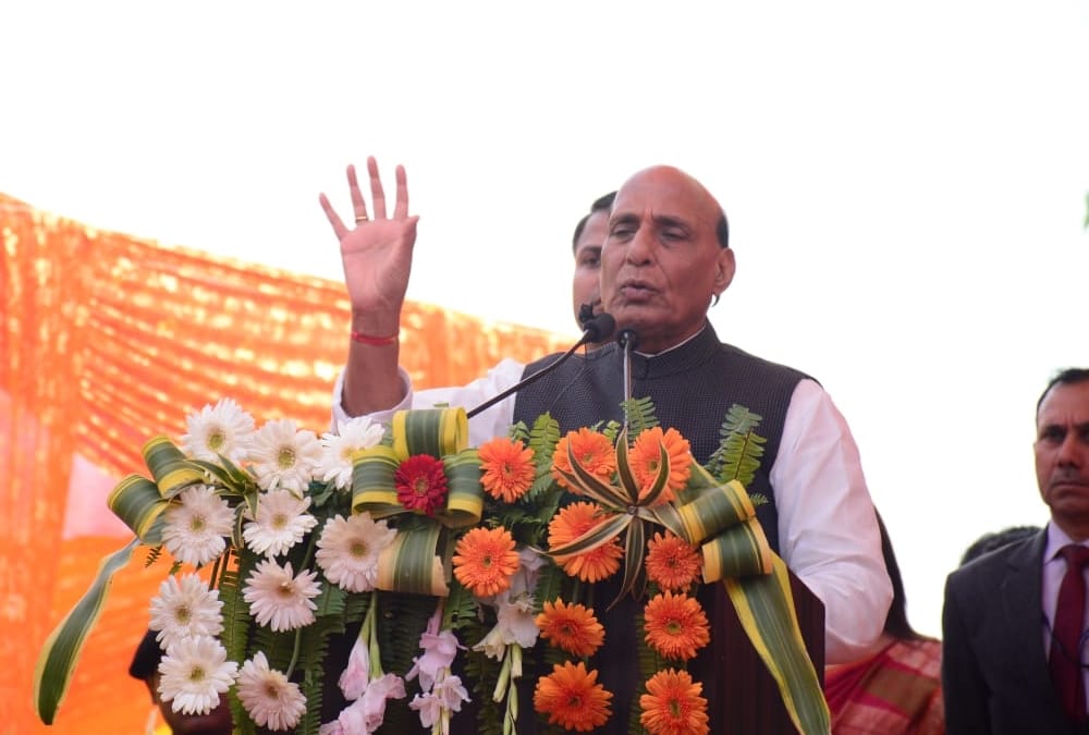 rajnath singh inaugrate direcet flight from lucknow to nazaf.