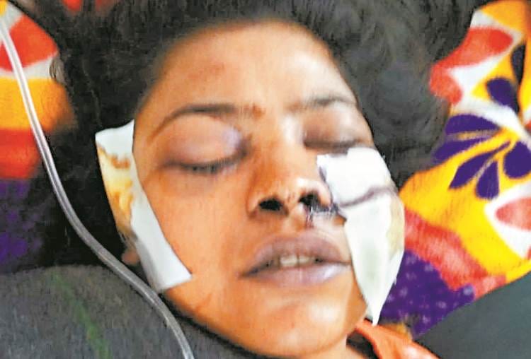 a man shot his wife in lucknow