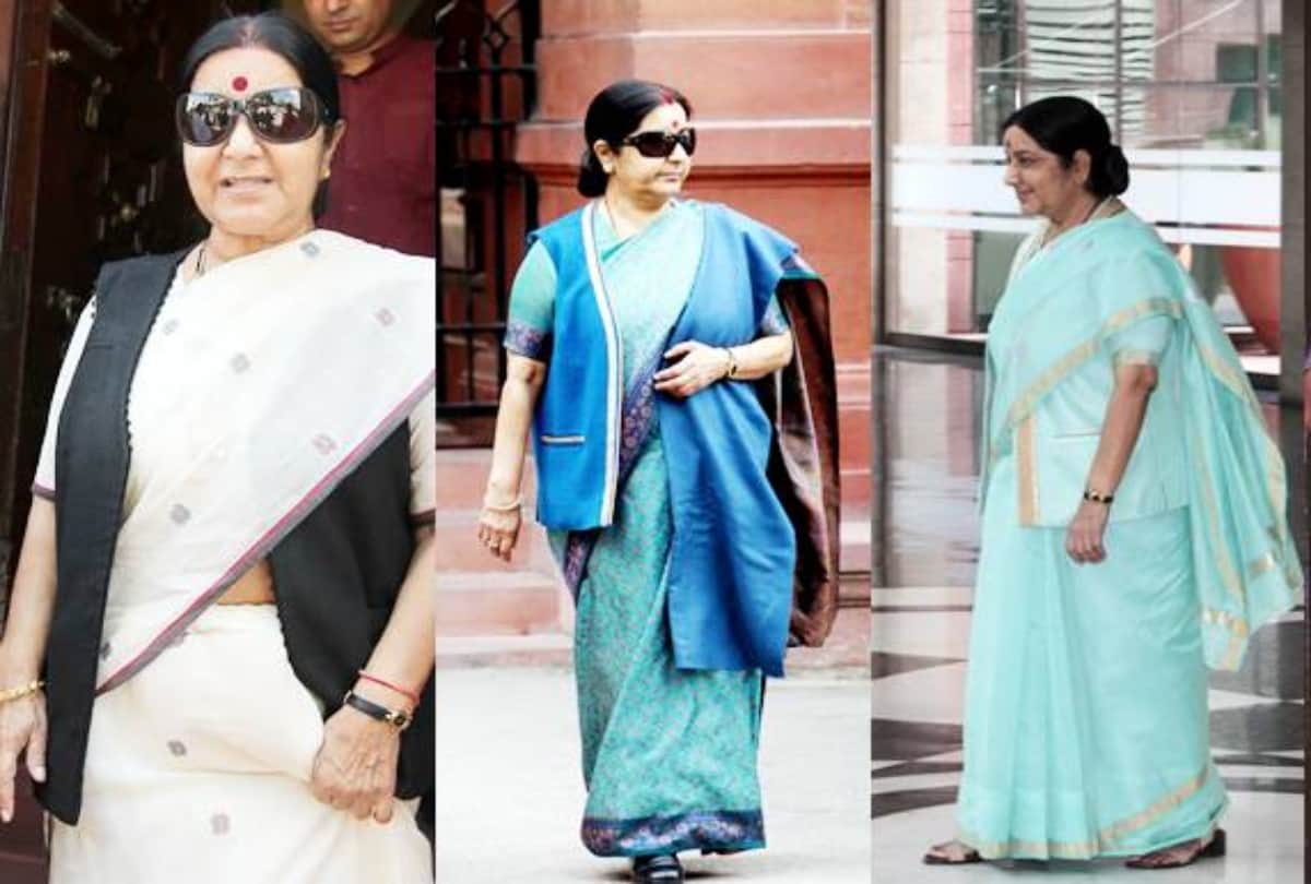 Sushma Swaraj Birthday fashion statement