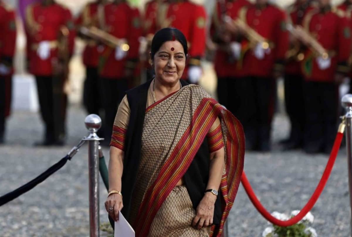 Sushma Swaraj Birthday fashion statement