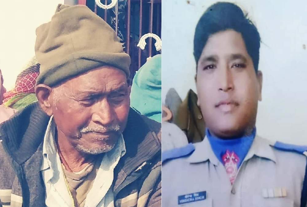 Pulwama Attack One Year: Martyr Virendra Singh Rana Wife and children Emotional