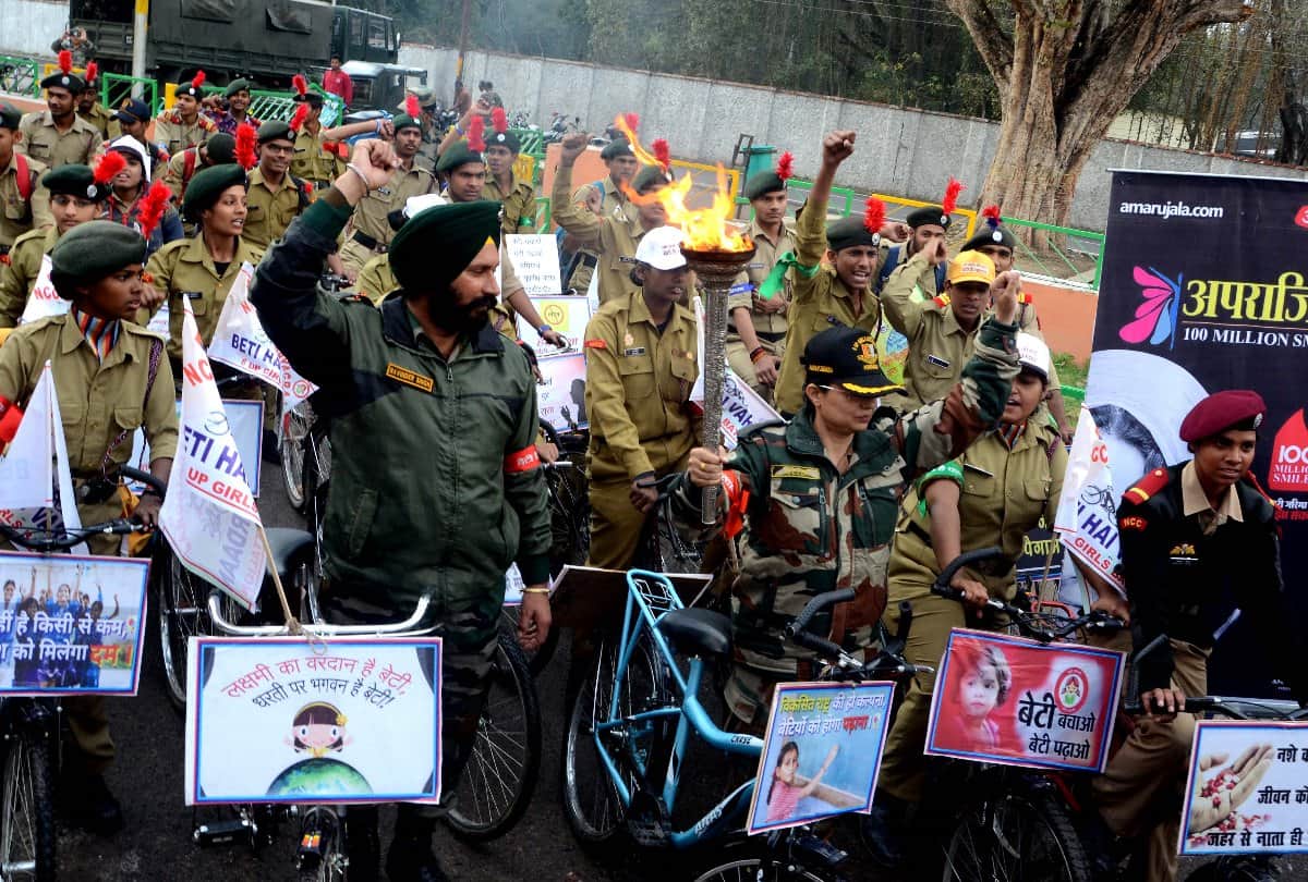 Aparajita 100 million Smile campaign: NCC cadets swear oath to make nari dignity intact