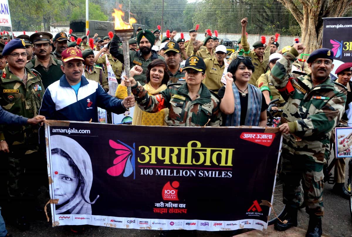 Aparajita 100 million Smile campaign: NCC cadets swear oath to make nari dignity intact