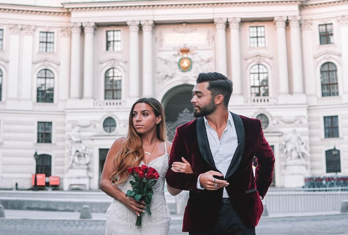 newlywed couple traveled to 33 countries for their honeymoon