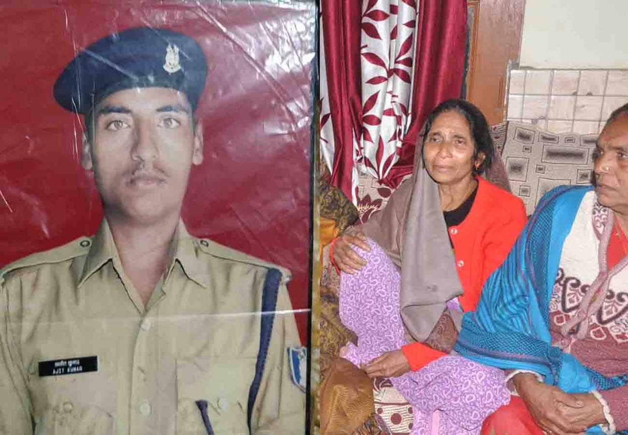 Pulwama terror attack Ajit Kumar martyr