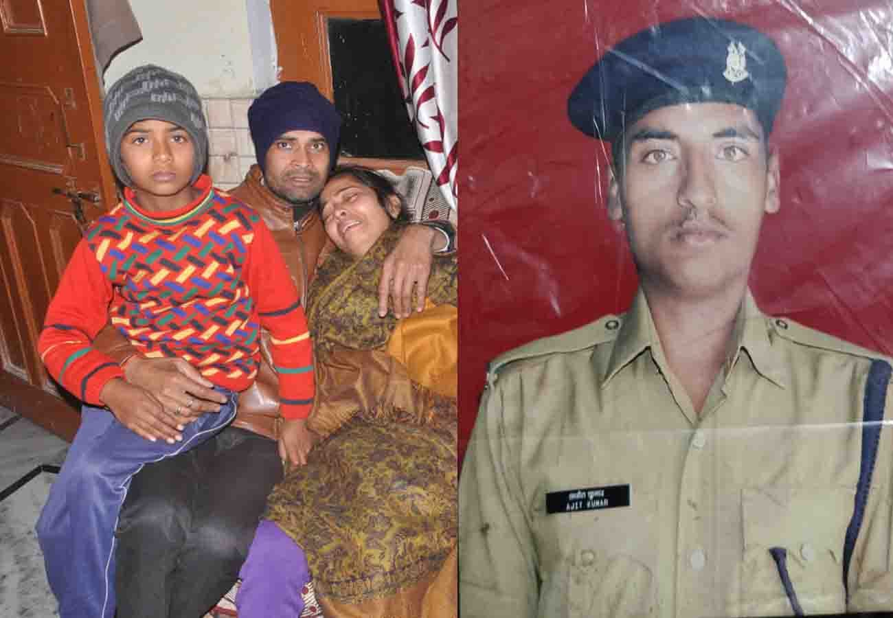 Pulwama terror attack Ajit Kumar martyr