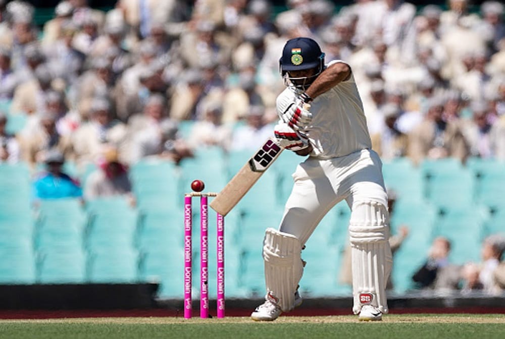 Hanuma Vihari hit his first test century against west indies in second test match