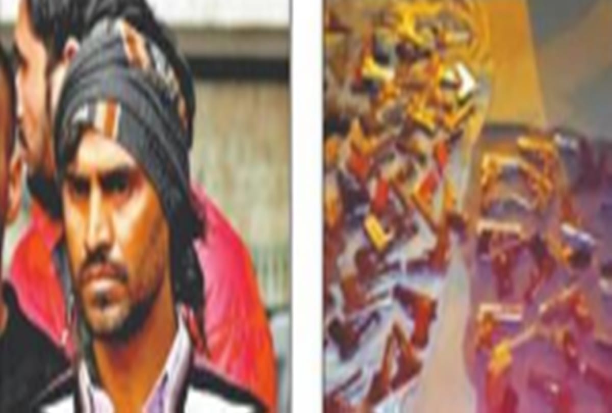 107 pistols were brought from Madhya Pradesh making a secret place in the Car