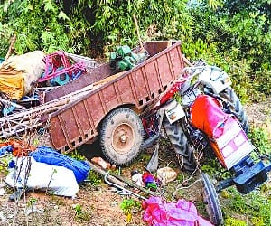 one die in accident. 3 injured
