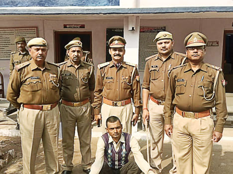 Harsh firing accused arrested by police