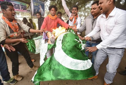 Pulwama News: Protests across the country after Pulwama attack