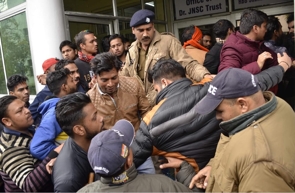 Pulwama terror attack protest against kashmiri students in uttarakhand