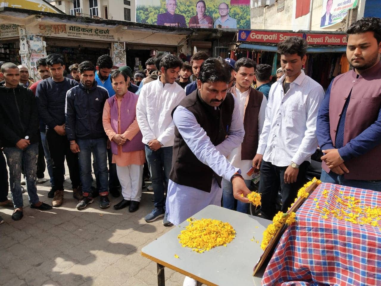 Pulwama Terror Attack protest in uttarakhand